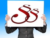 holding banner